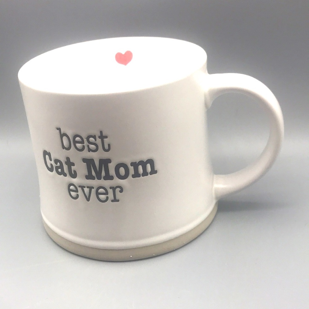 Large “best Cat Mom ever” coffee tea mug by Spectrum Designz